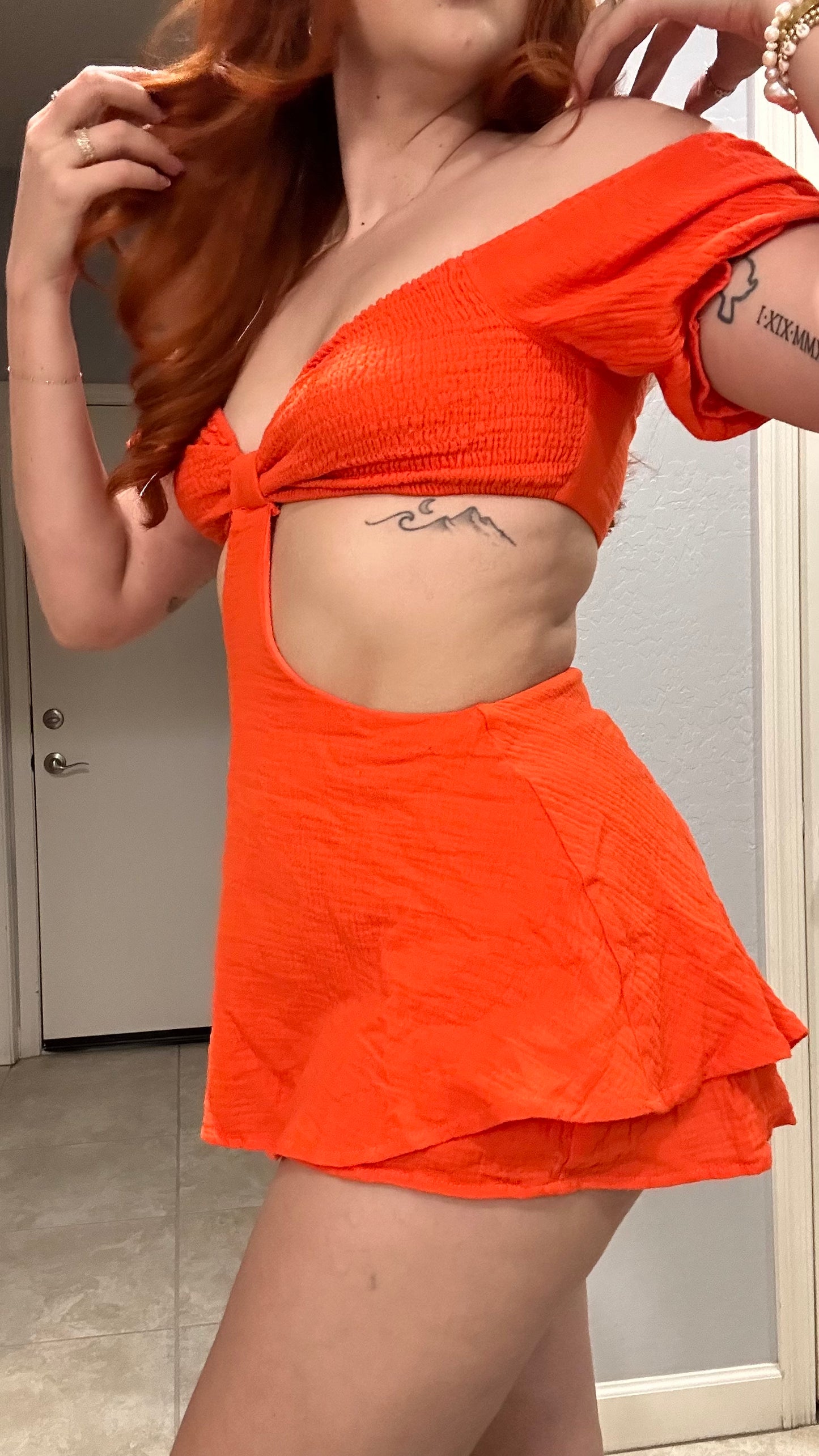 Tangy Off The Shoulder PlaySuit