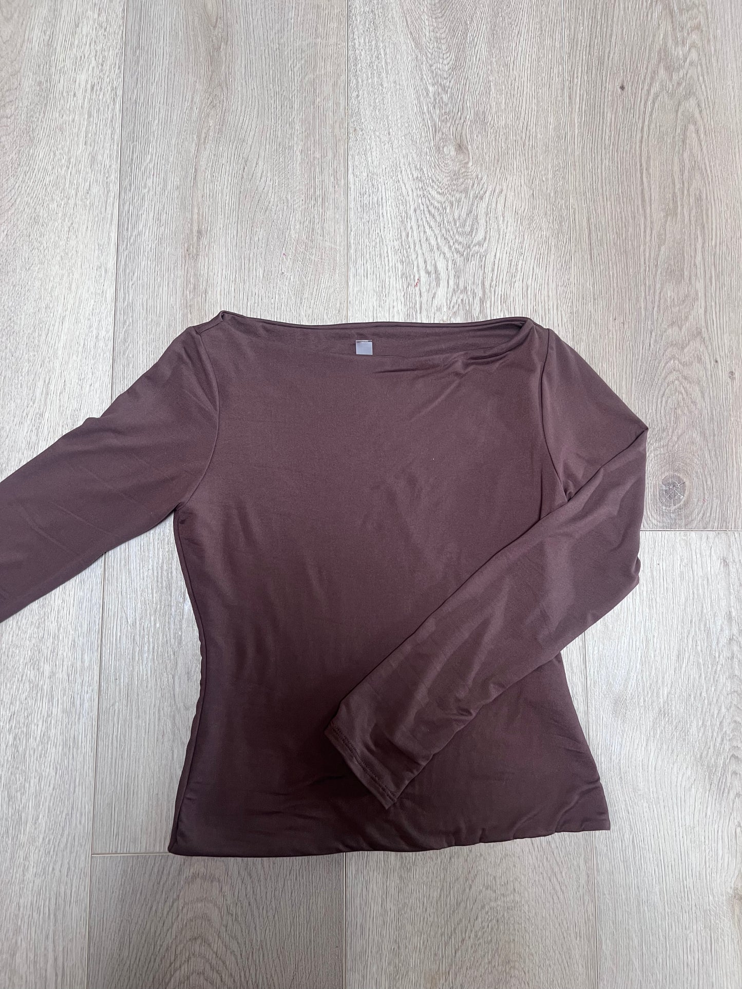 Anita Long Sleeve Boat Neckline Top