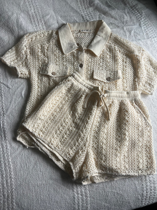 CROCHET 2 PIECE SET