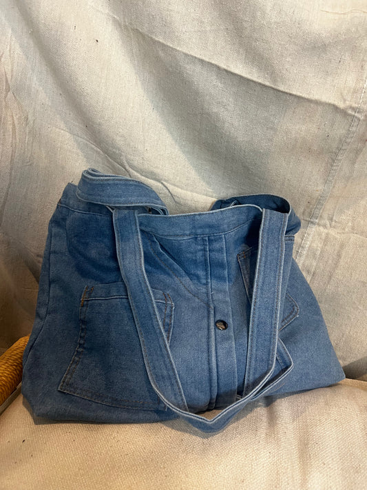 DEVON DENIM TOTE BAG