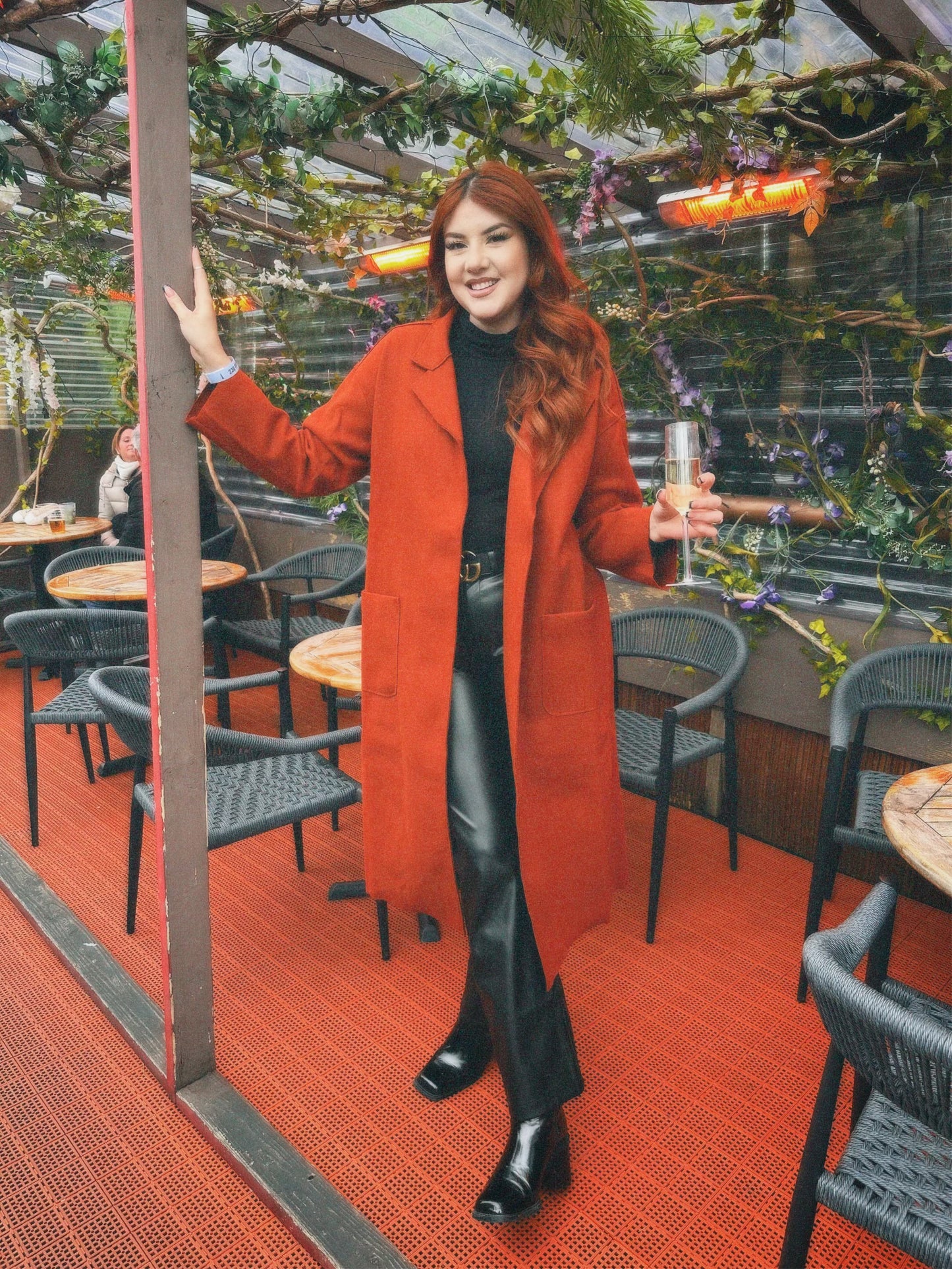 Scarlett Stretchy Long Coat