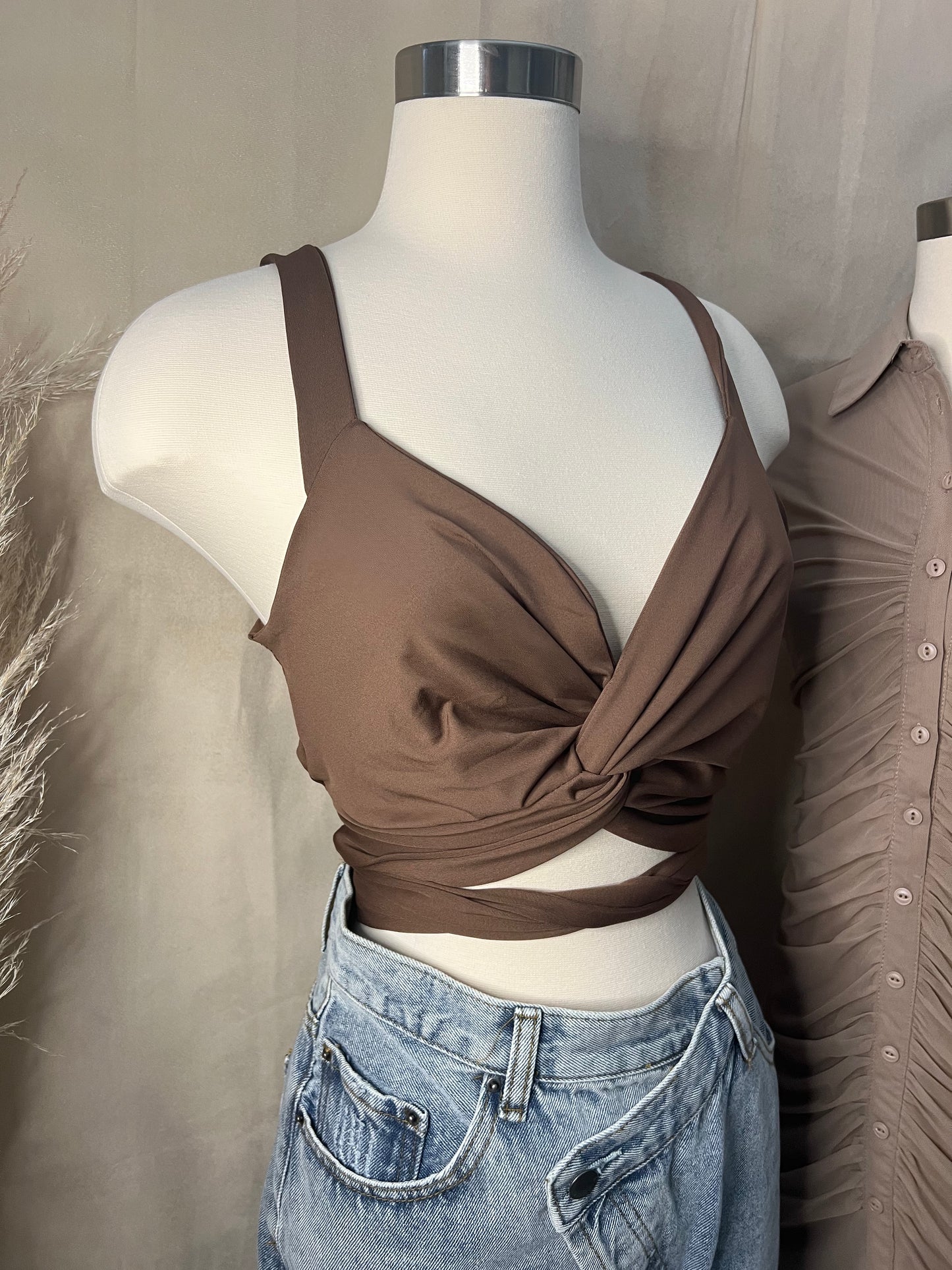 Aura Tide Crop Top