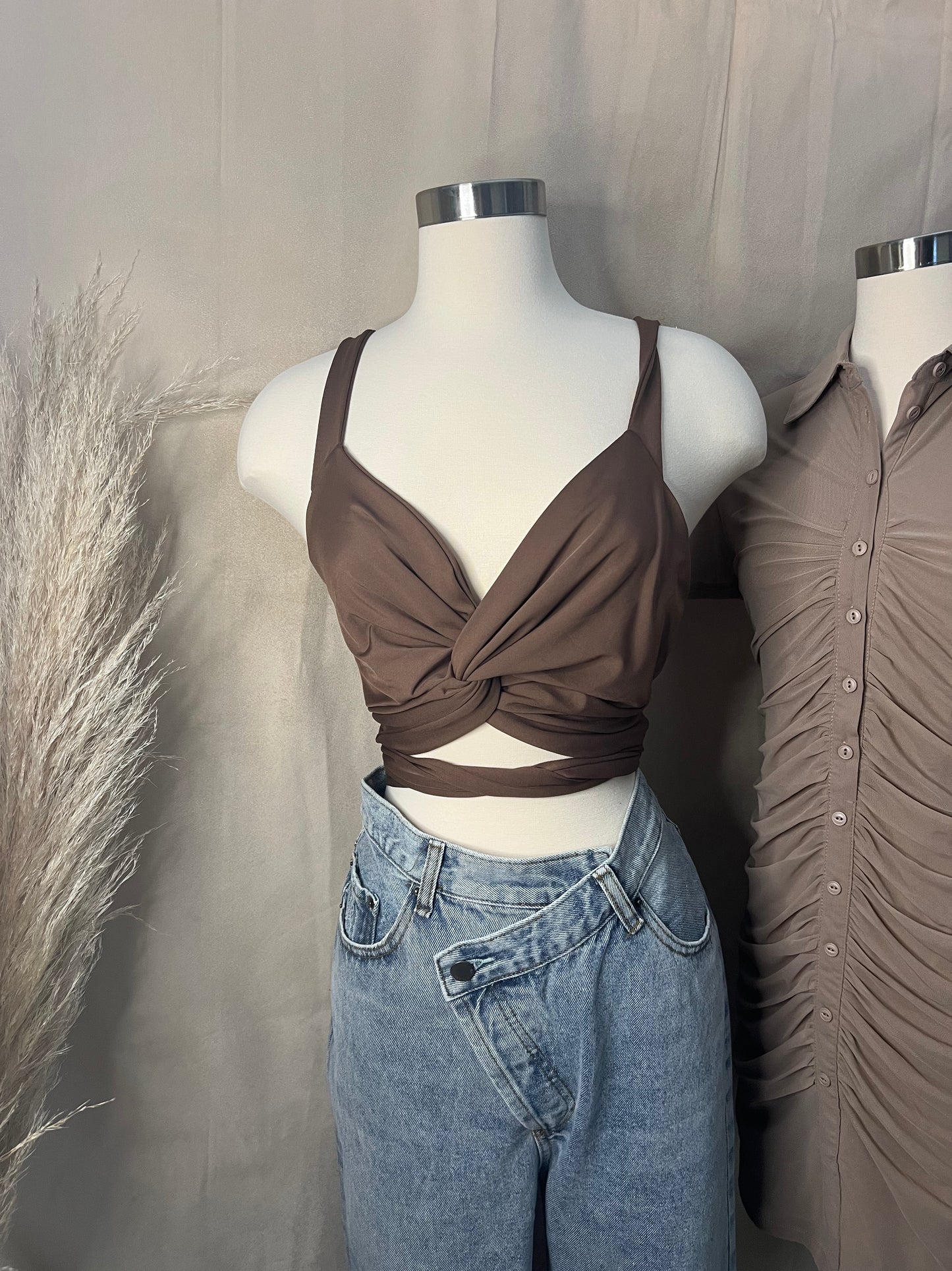 Aura Tide Crop Top
