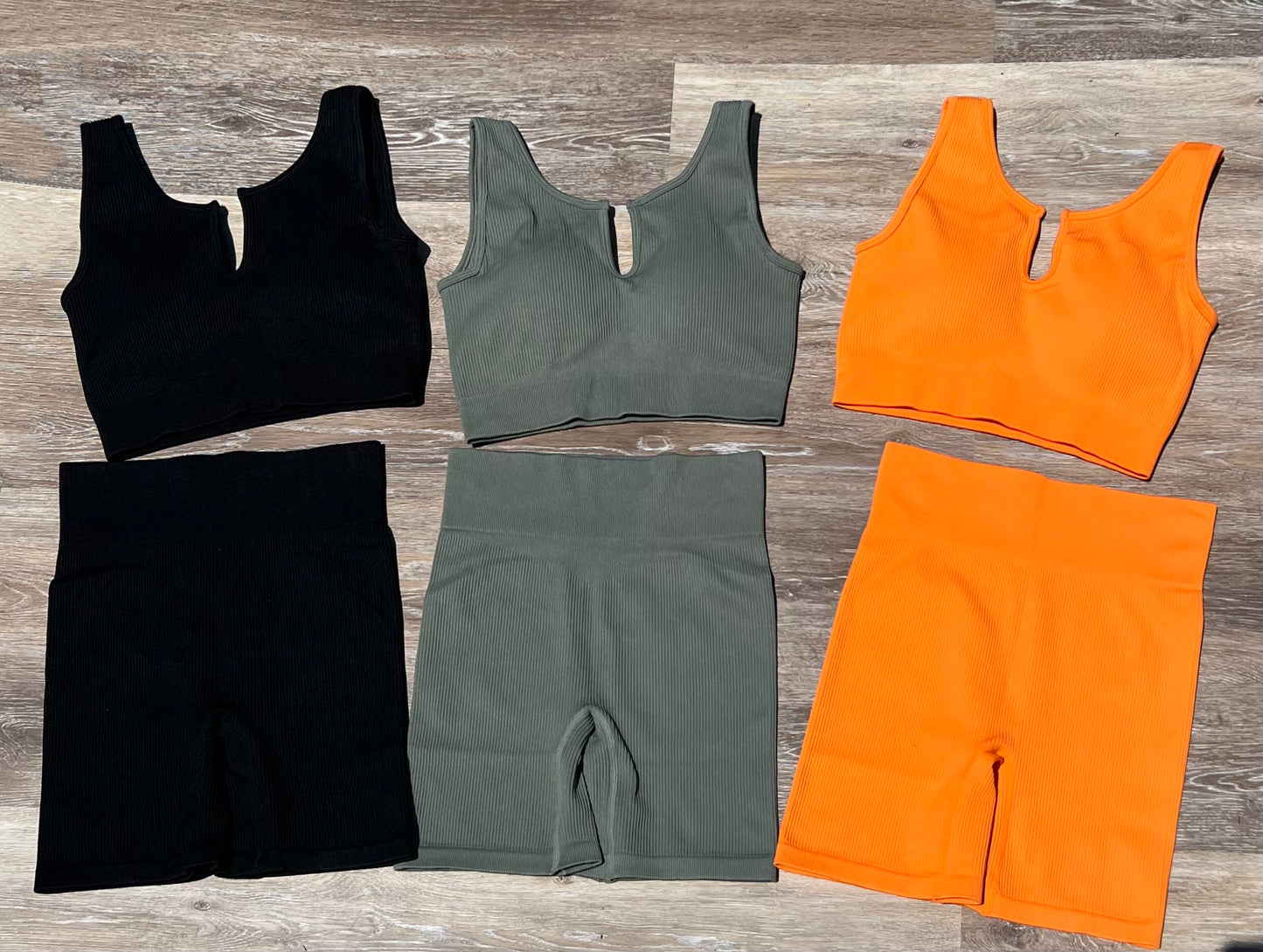 Zumara Seamless 2 Piece Short Set
