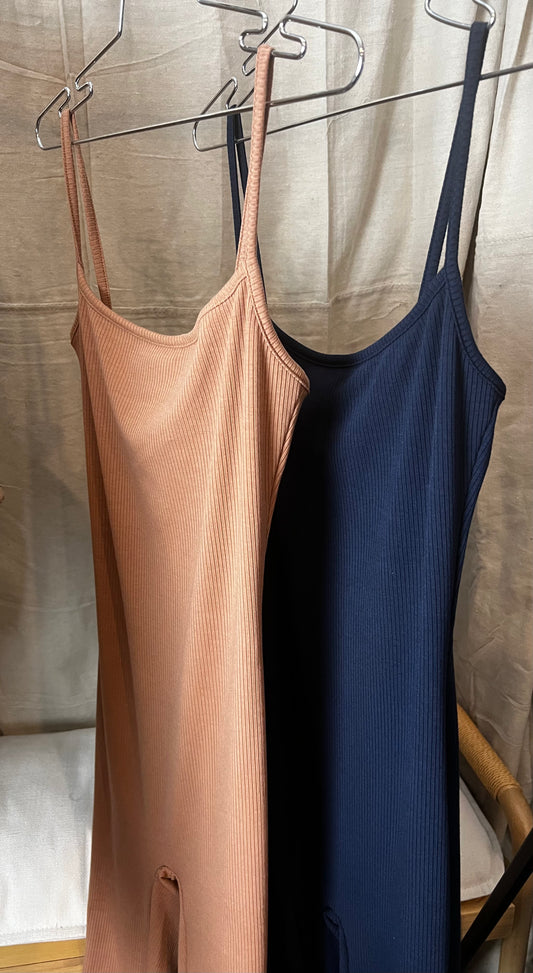 Seamless Ribbed Jumpsuit