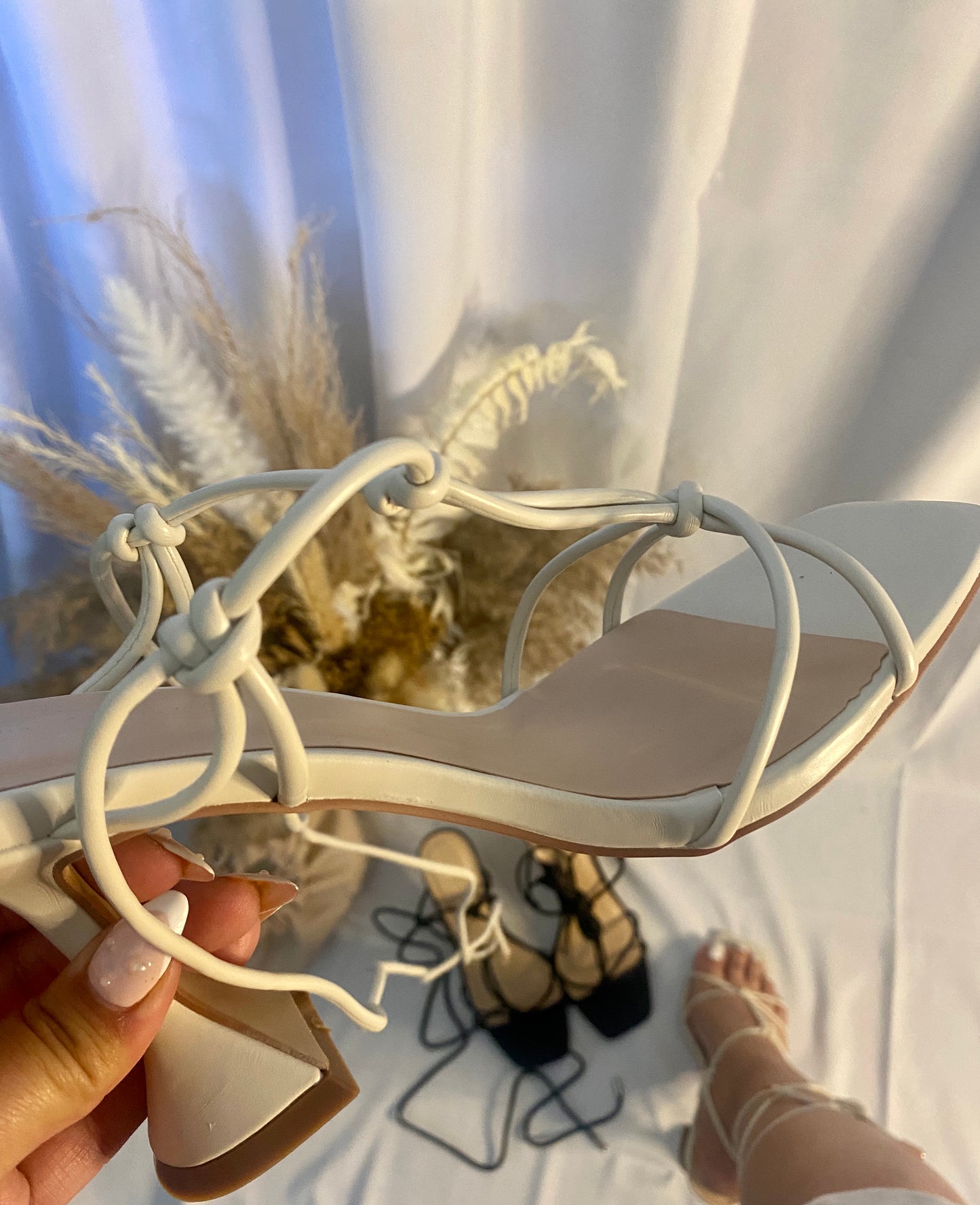 Maddy Lace Up Heel