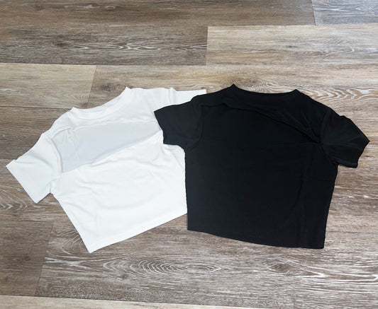 Cut It Crop Top