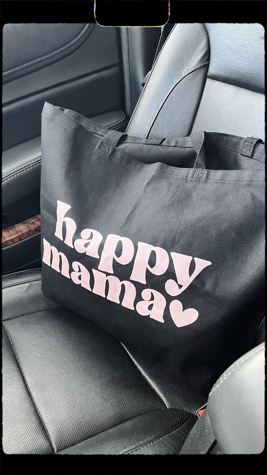 Happy Mama Reusable Tote Bag