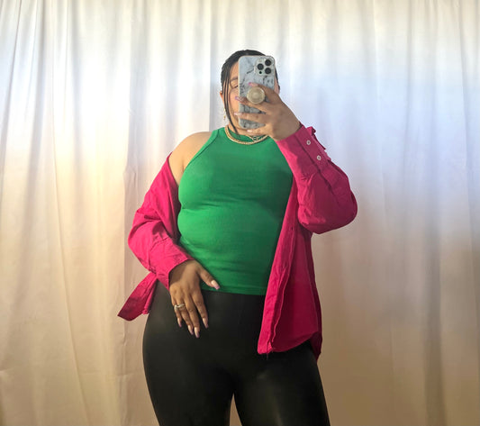 Remmy High Waisted Leather Legging